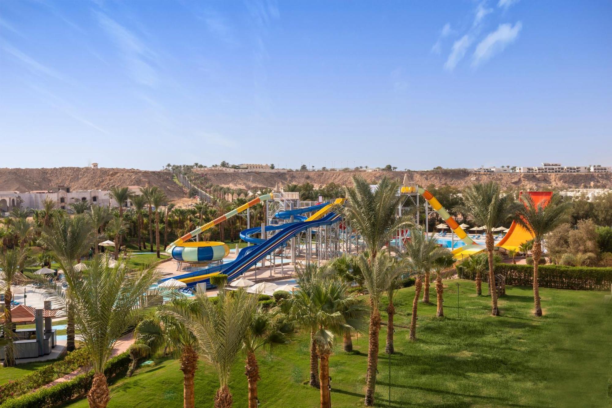 Xperience Kiroseiz Aquapark Premier-Naama Bay Hotel Sharm-el-Sheikh Buitenkant foto Aqua Park at Hilton Sharm El Sheikh Resort