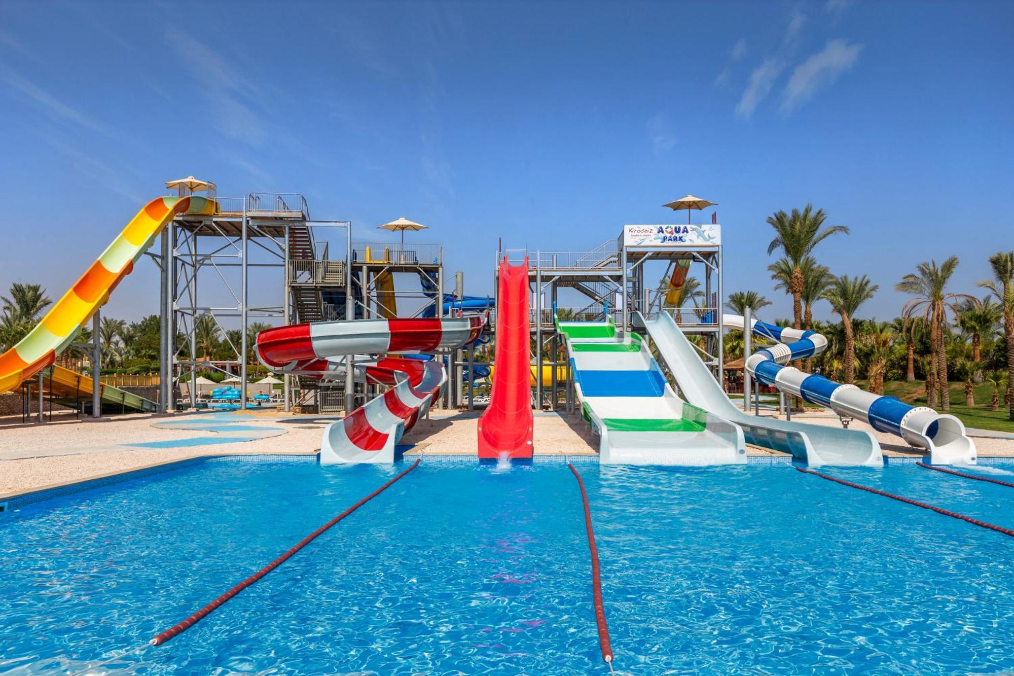 Xperience Kiroseiz Aquapark Premier-Naama Bay Hotel Sharm-el-Sheikh Buitenkant foto Aqua Park