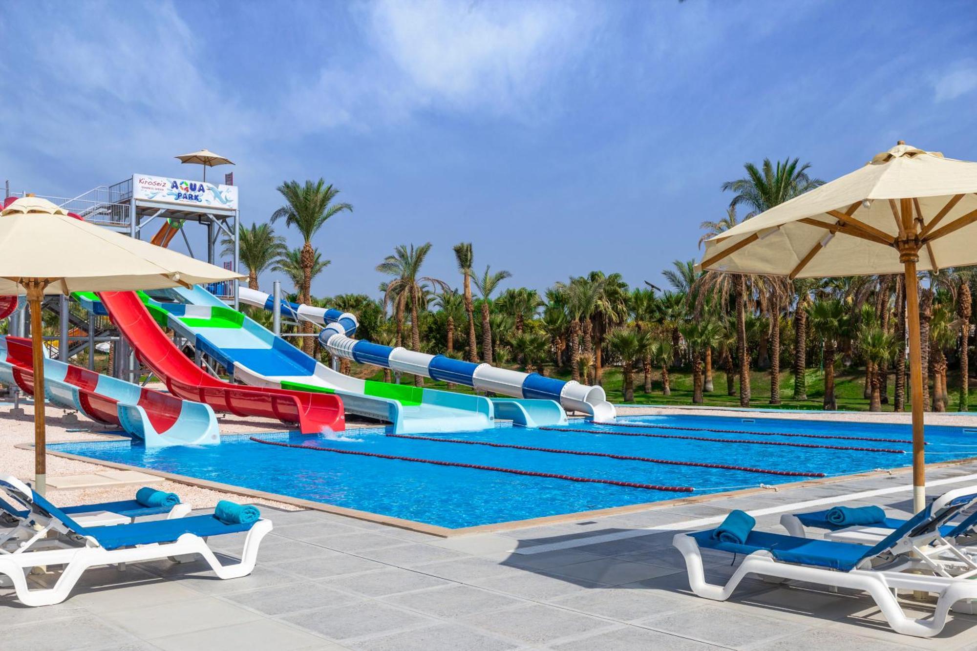 Xperience Kiroseiz Aquapark Premier-Naama Bay Hotel Sharm-el-Sheikh Buitenkant foto Aqua Park